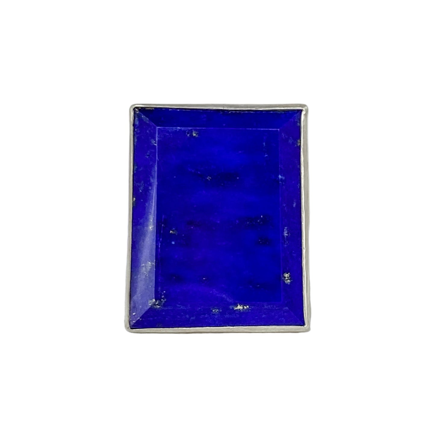 Rectangular Lapis Ring