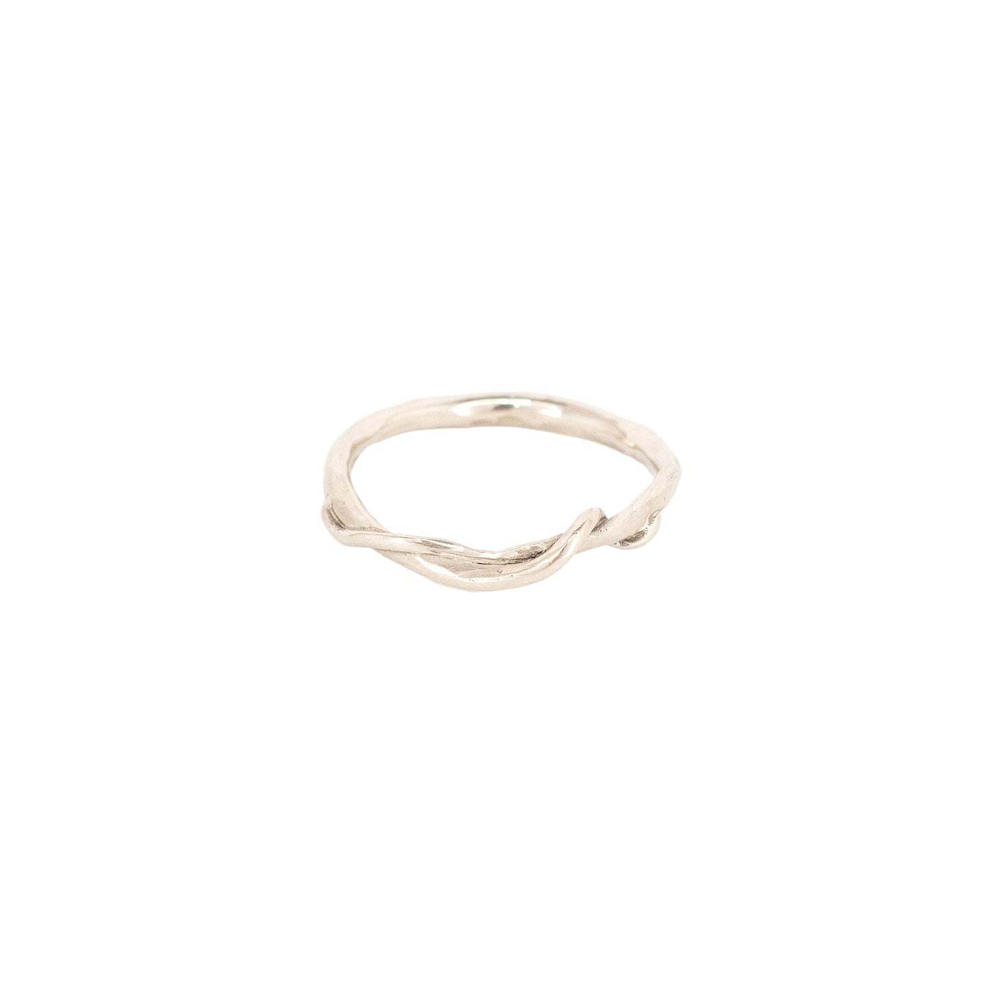 14k Twisted Vine Yellow or White Gold Band