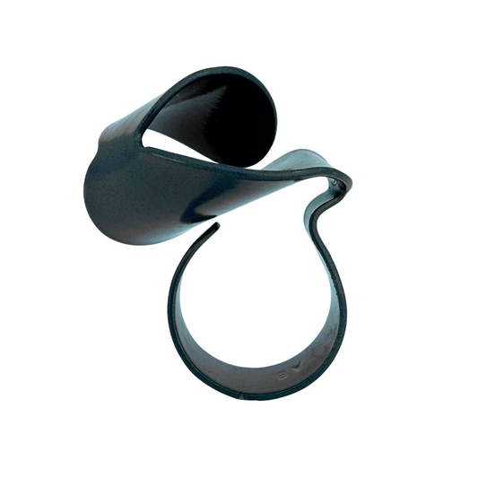 Folded Ring, simple - teal