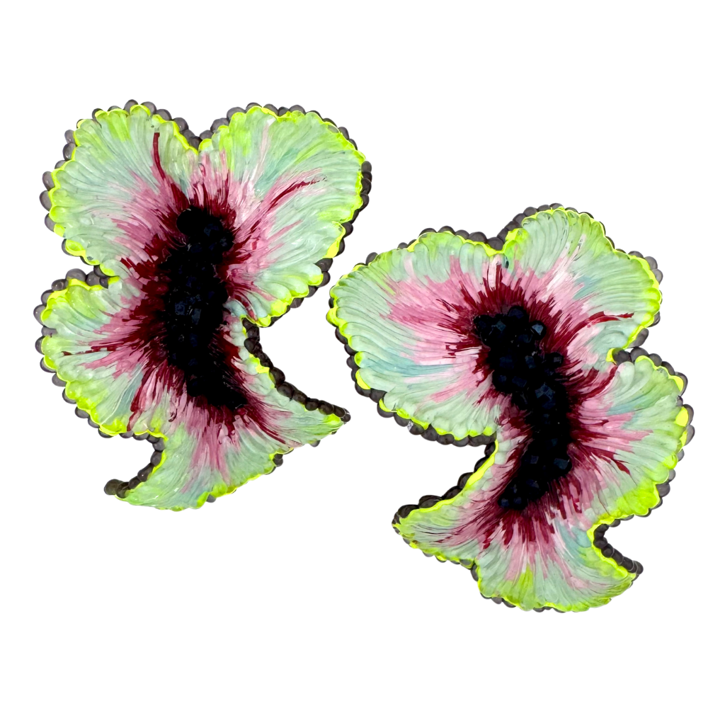 Nudis (Green-pink-burgundy)