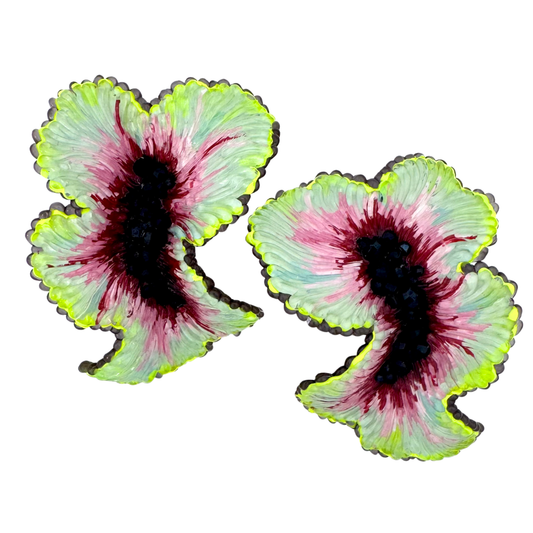 Nudis (Green-pink-burgundy)