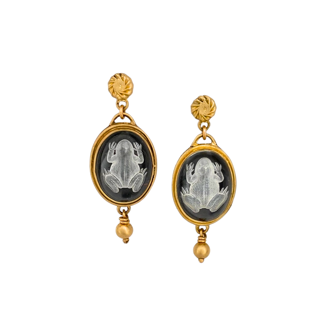 Frog Earrings