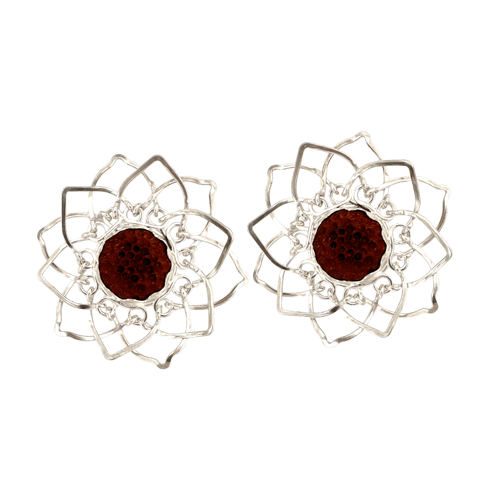 Heliotropism: Mother of Cacao (Earrings)