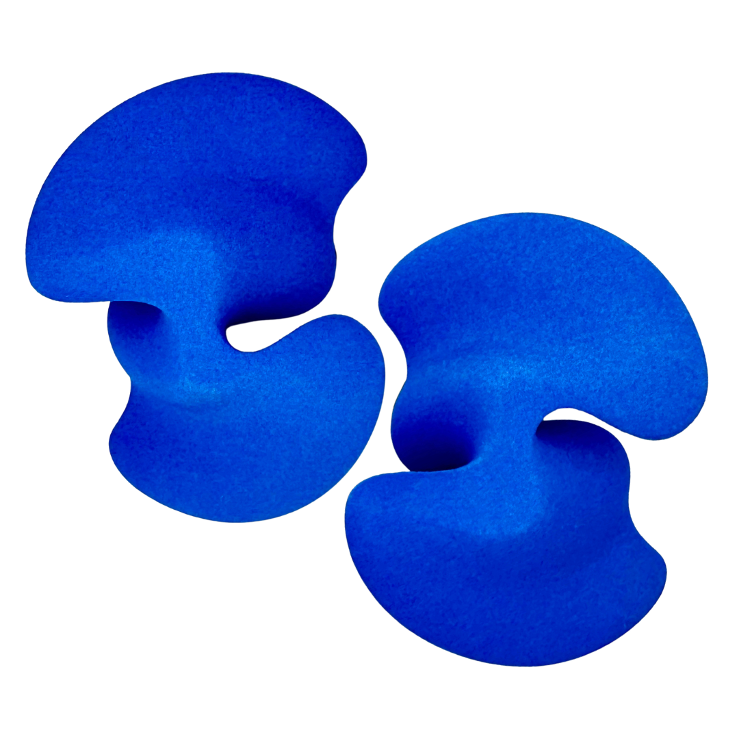 Blue Orchids – pair of earrings