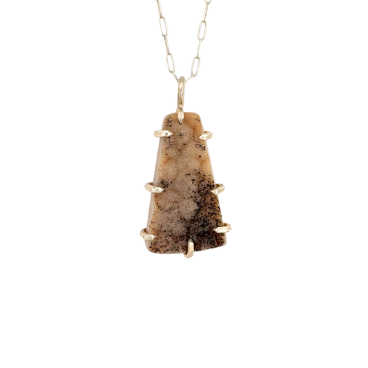 Druzy Agate Necklace
