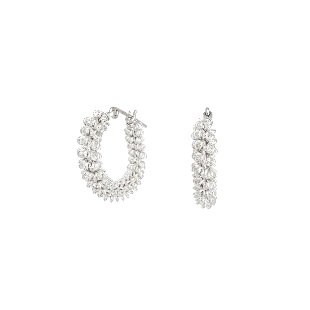 SeaFoam Small Hoops