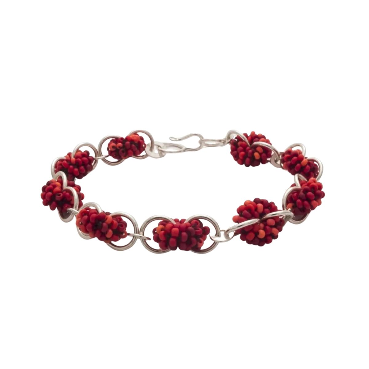 Woven loops bracelet