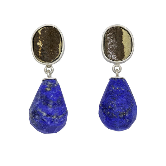 Lapis lazuli earrings