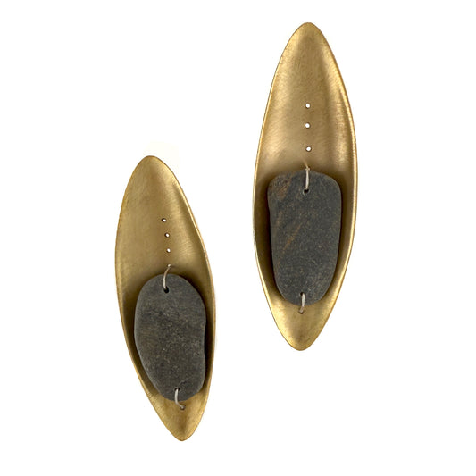 Seeded No. 2 Earrings