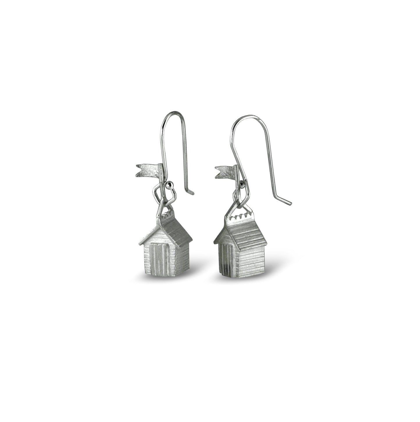 Beach Hut Earrings