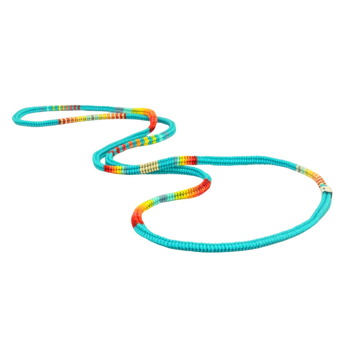 Long square necklace