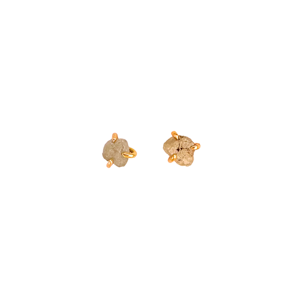 Rough Diamond Earrings