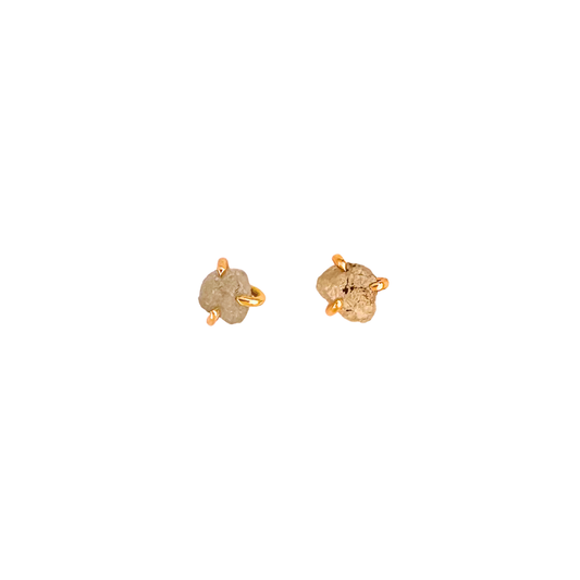 Rough Diamond Earrings