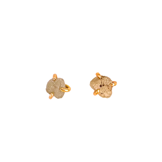 Rough Diamond Earrings
