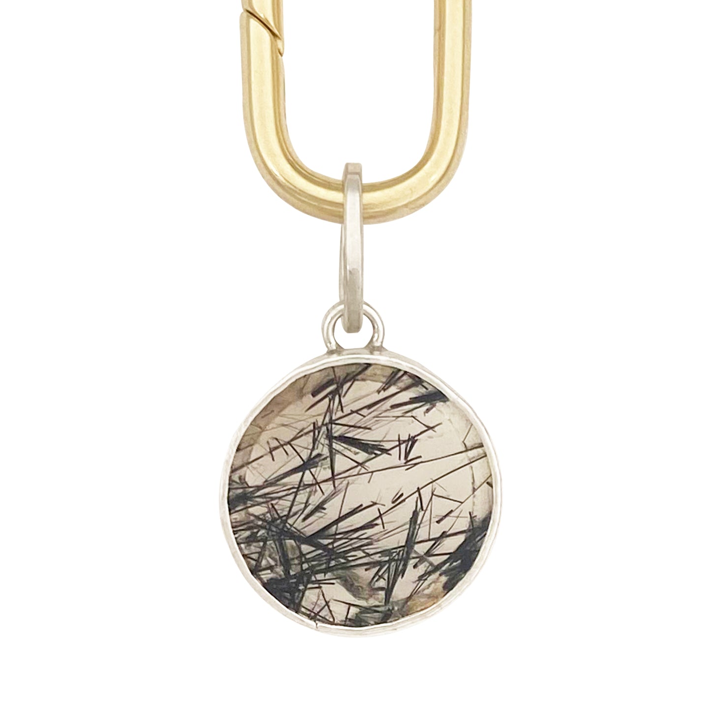 Round Tourmalated Quartz