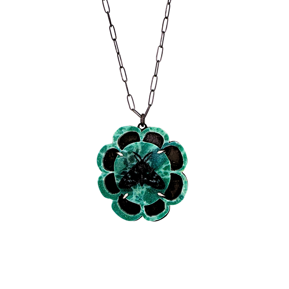 Green Marble Necklace