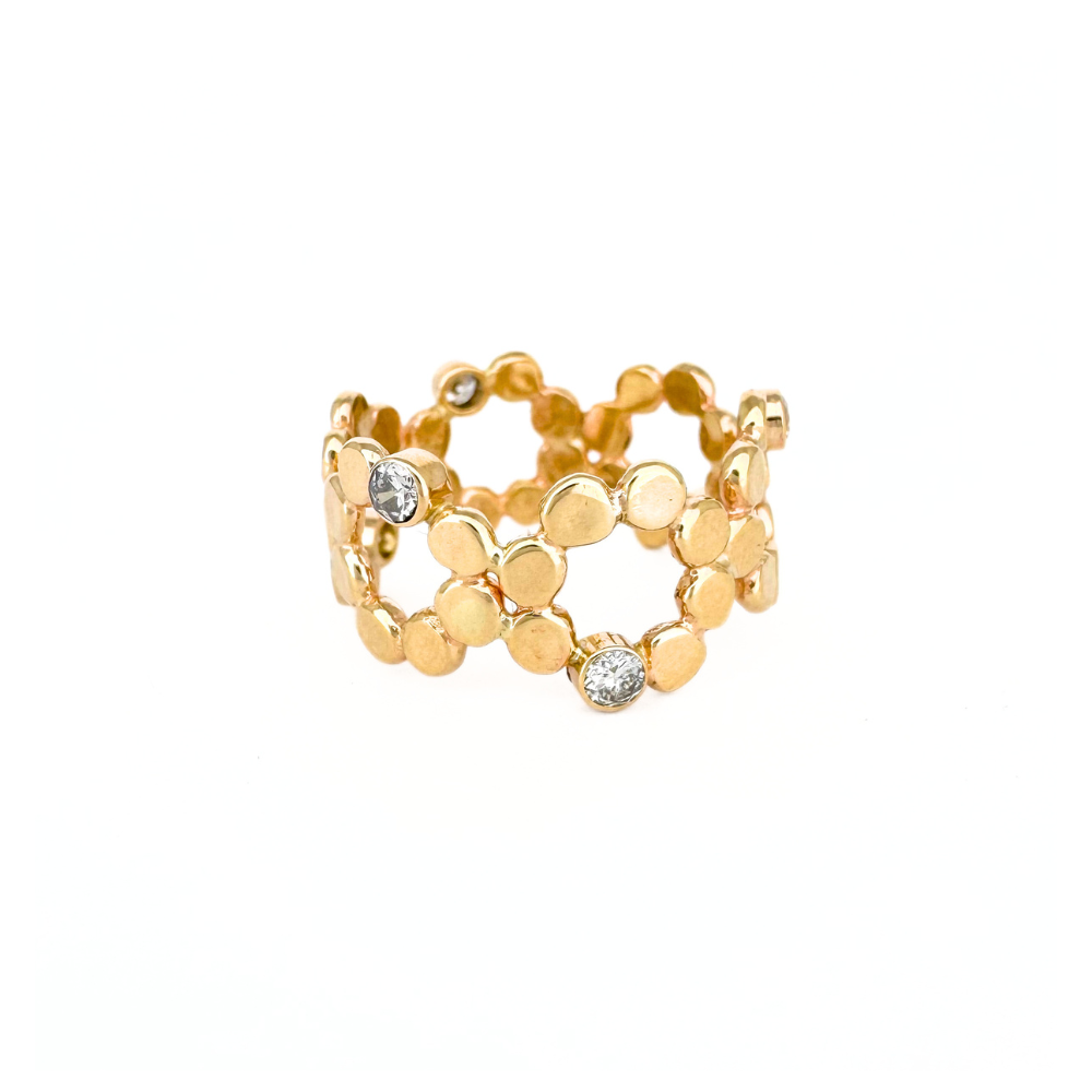 Florets and Diamonds Band