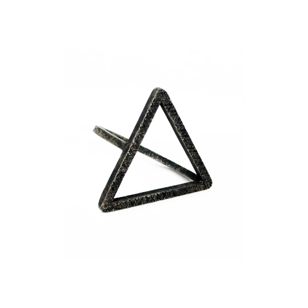 Antiqued Silver Ring