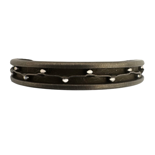 Titanium 2-channel band set with stainless steel balls