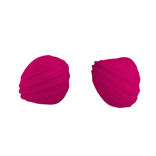 Pink Tangerines – stud earrings (S)