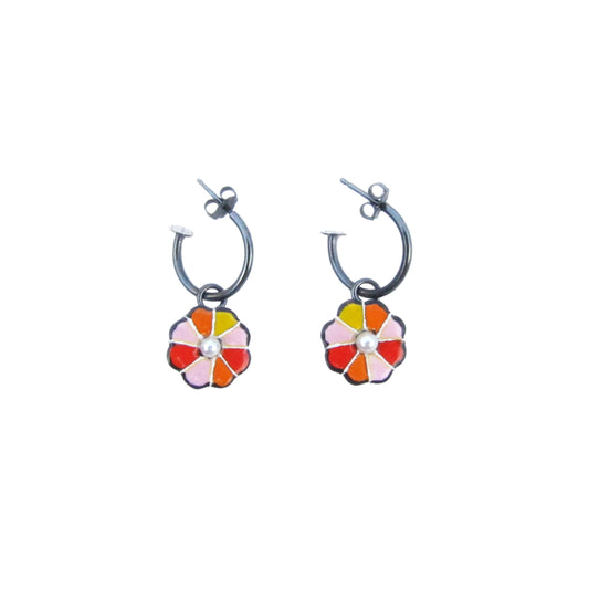 Marigold charm earrings