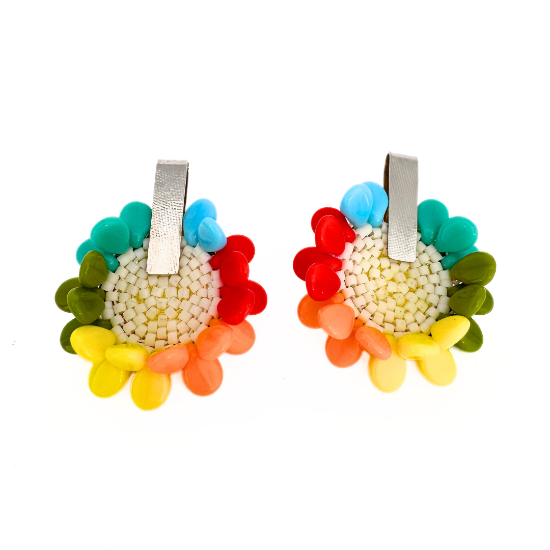 Ornela Round Earrings