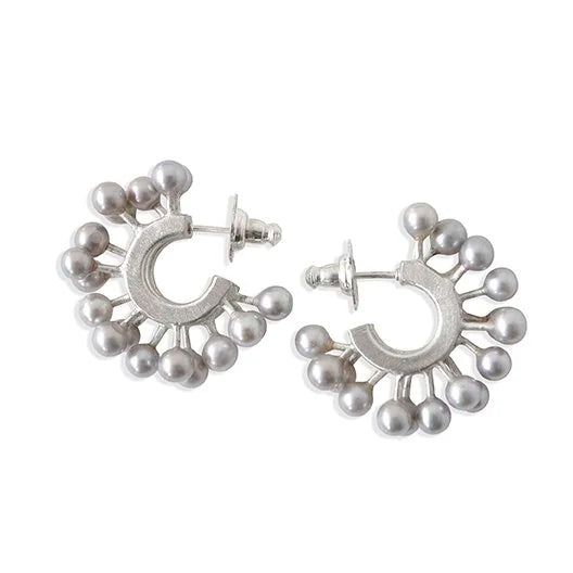 Triple Pearly Hoop Minis