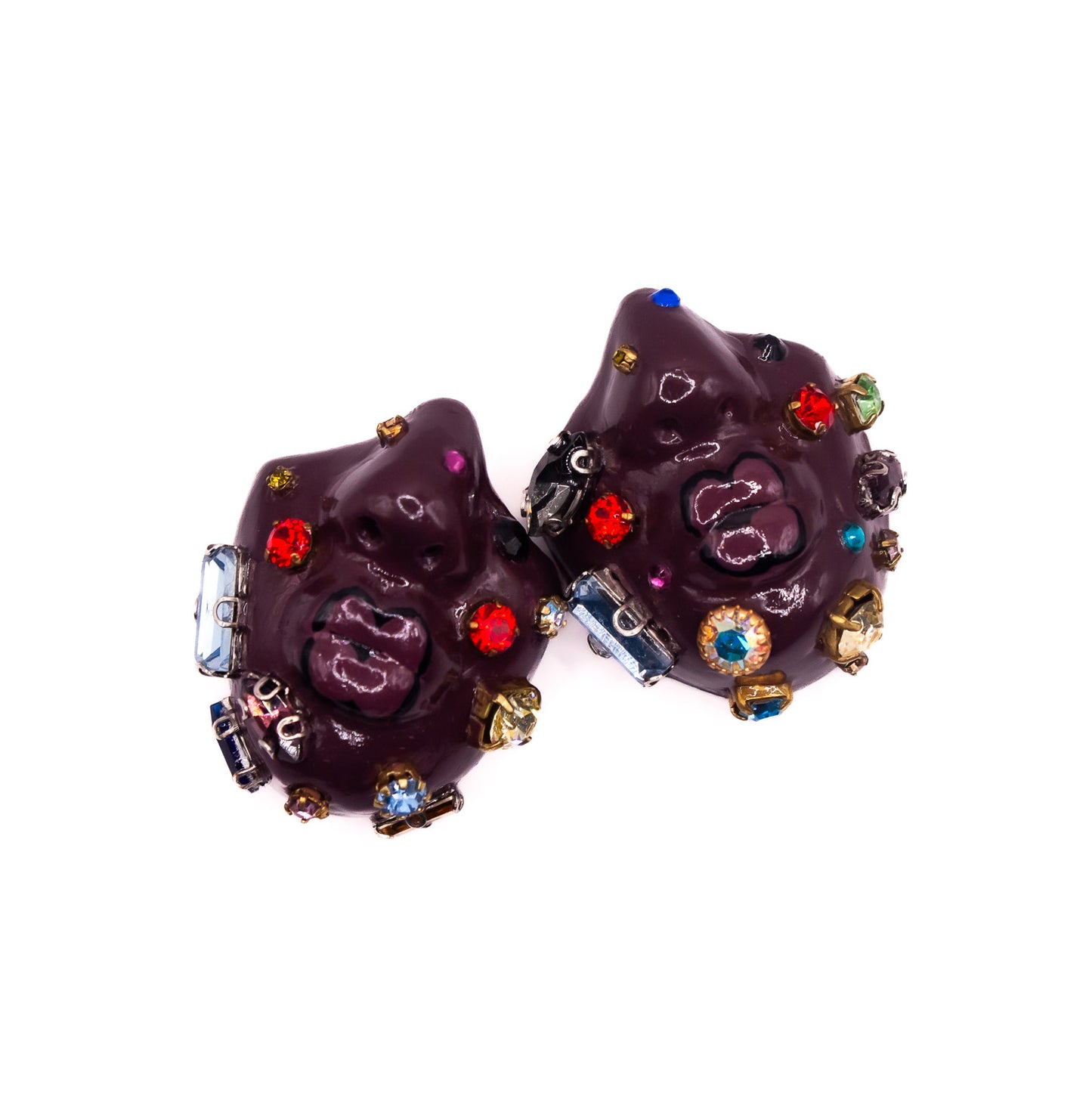 Precious Gem Stud Earrings