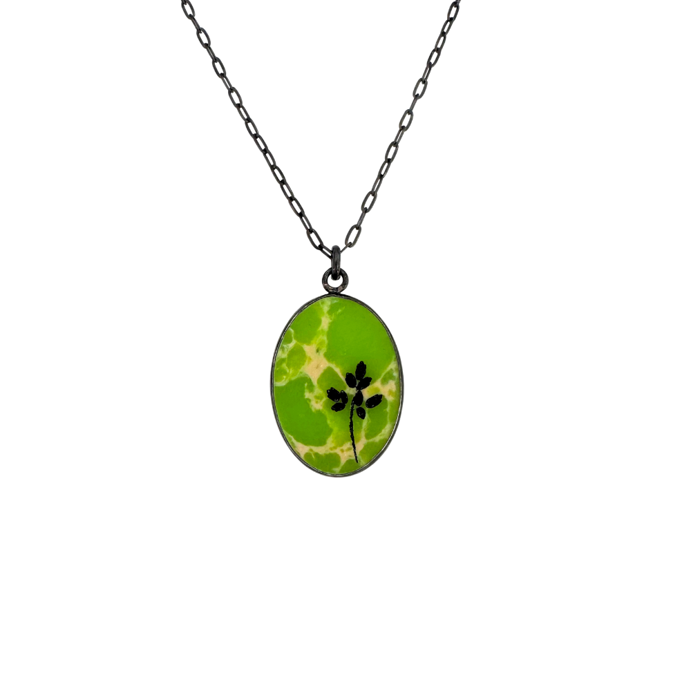 Green Marble Necklace