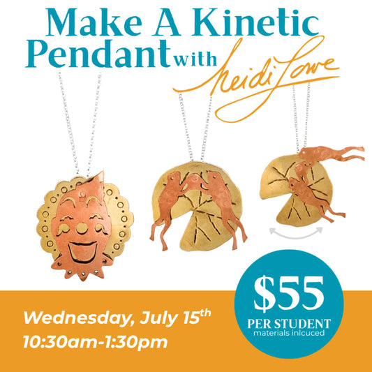 Make a Kinetic Pendant with Heidi Lowe