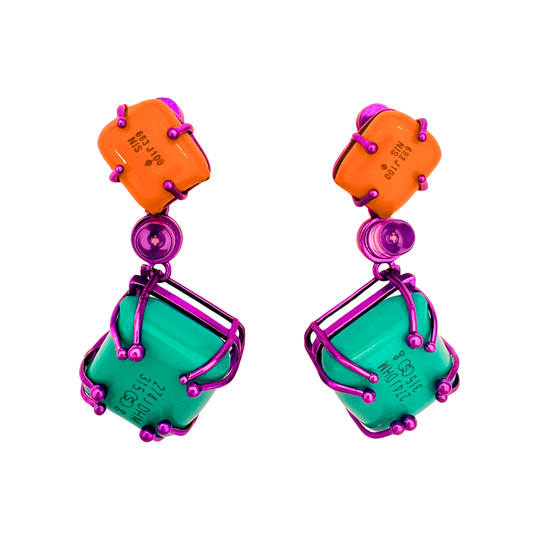 Maze Seashell Earrings