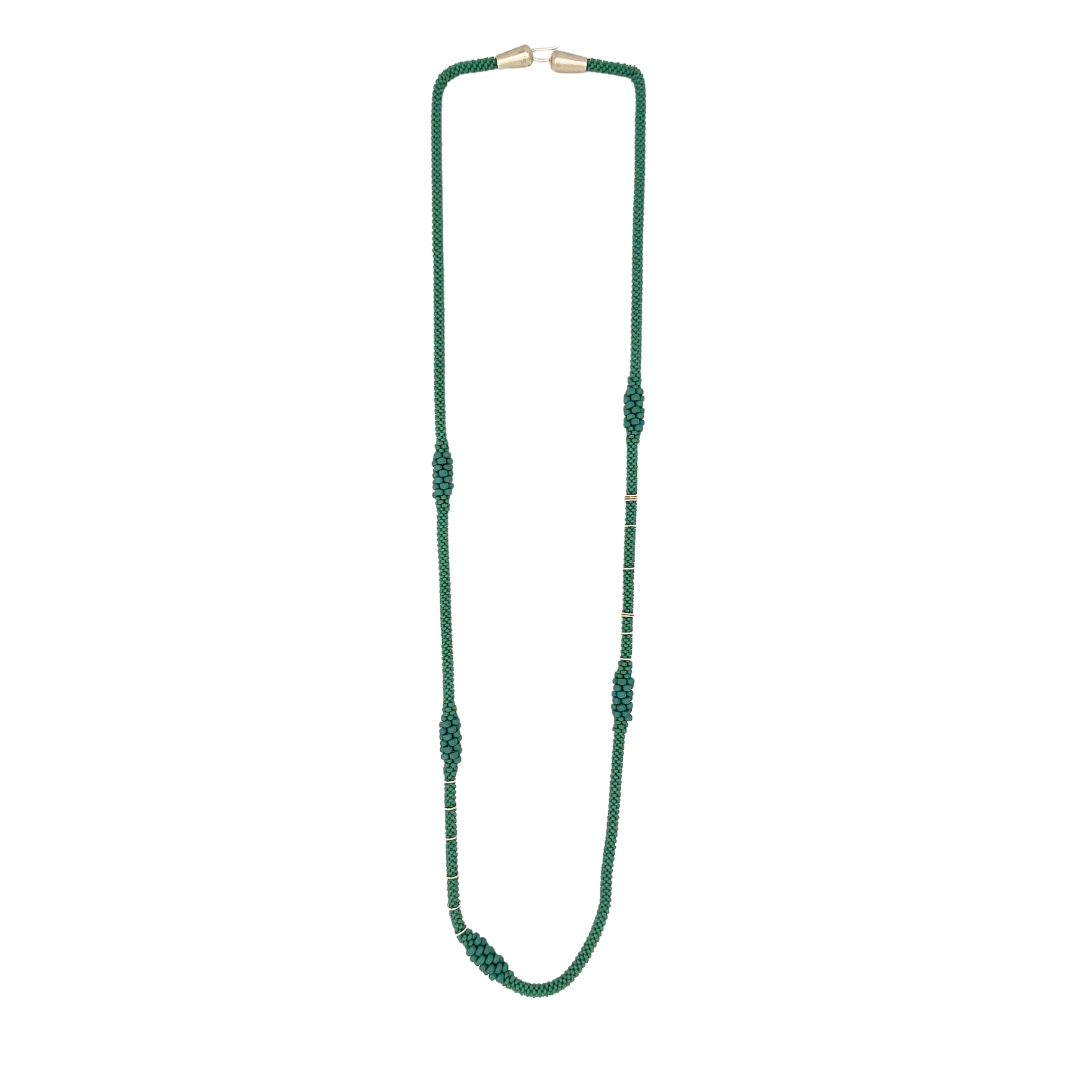 Long Woven Necklace