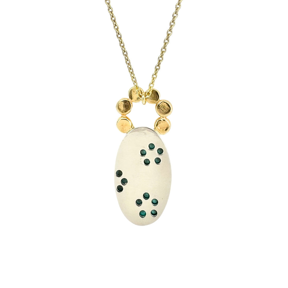 Turqiouse and Floret Pendant