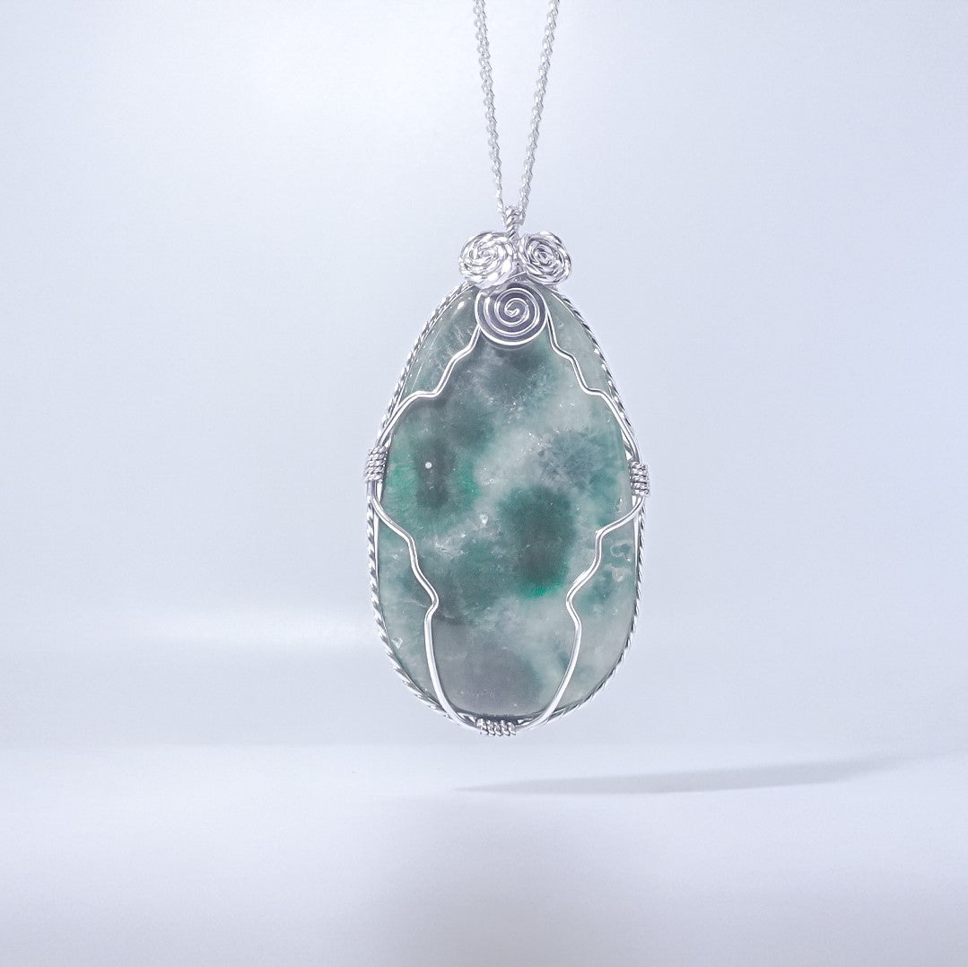 Moss Agate Pendant