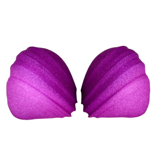 Purple Tangerines – stud earrings (L)