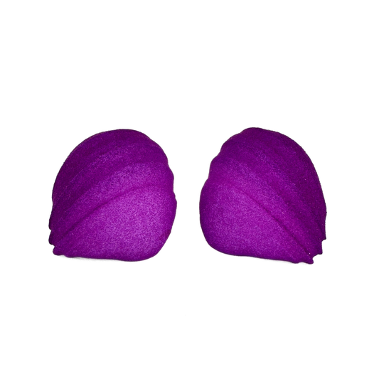 Purple Tangerines – stud earrings (S)