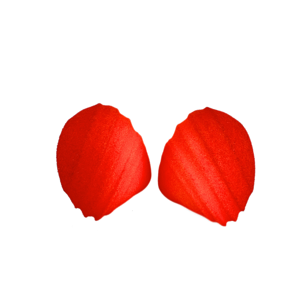 Red OrangeTangerines – stud earrings (S)