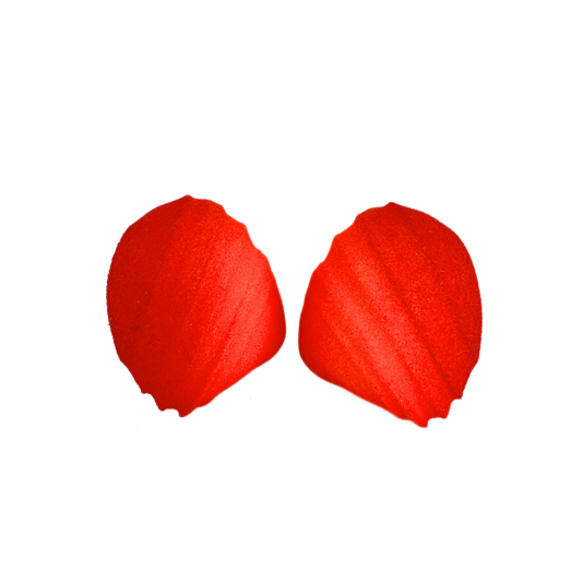 Red OrangeTangerines – stud earrings (S)