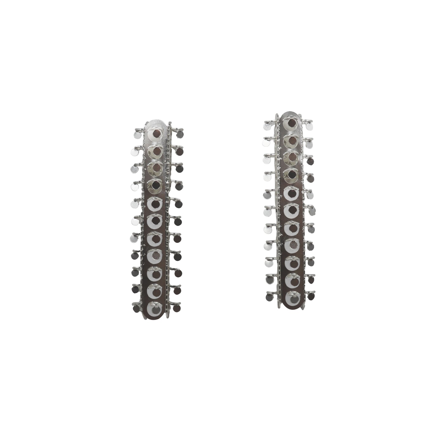 Dot tower earrings