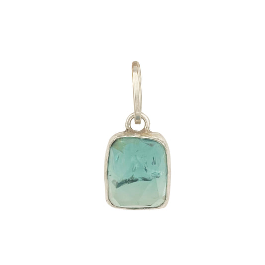 Blue Ombre Tourmaline Charm