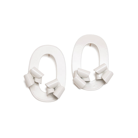 Bloom Earrings – Light Tan 01