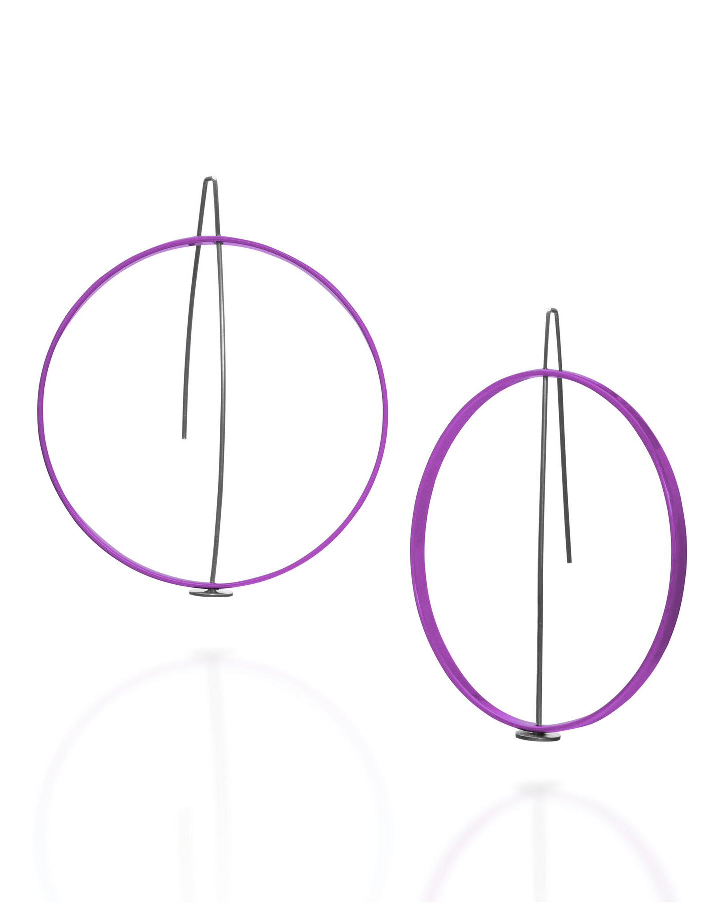 Simple Circle Earrings Small