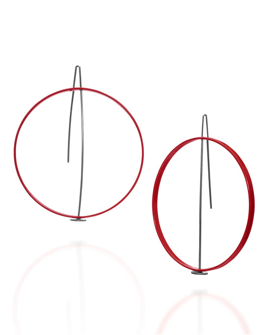 Simple Circle Earrings Medium