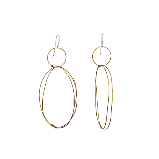 Thin Chain Hoops