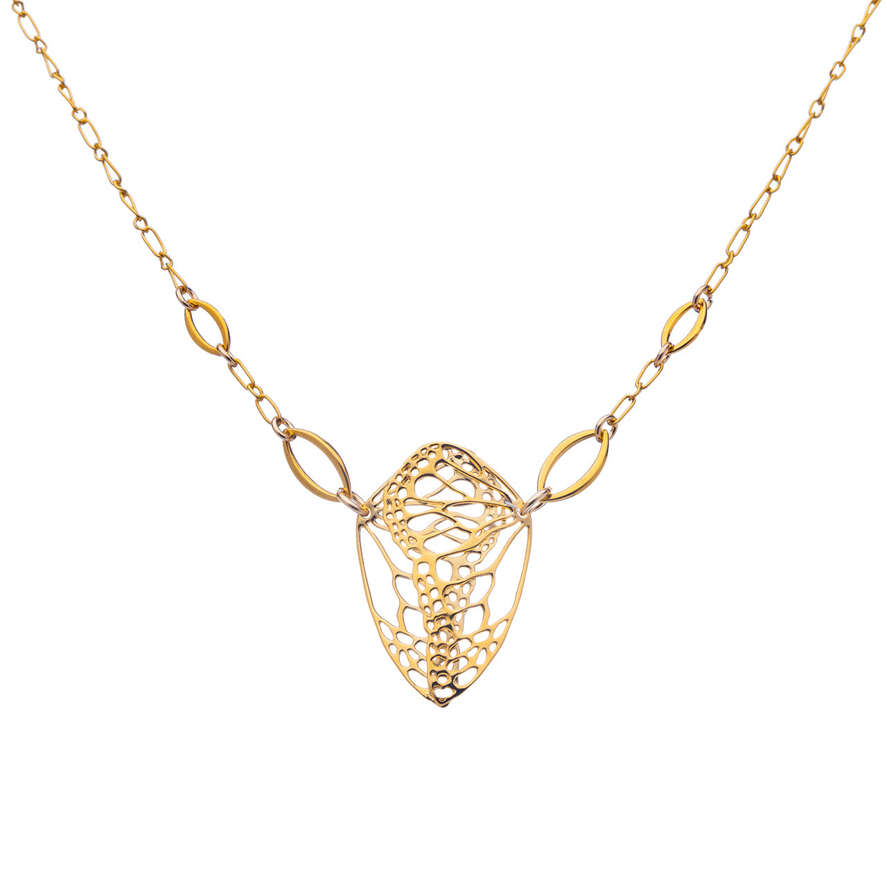 Folded Wing Necklace