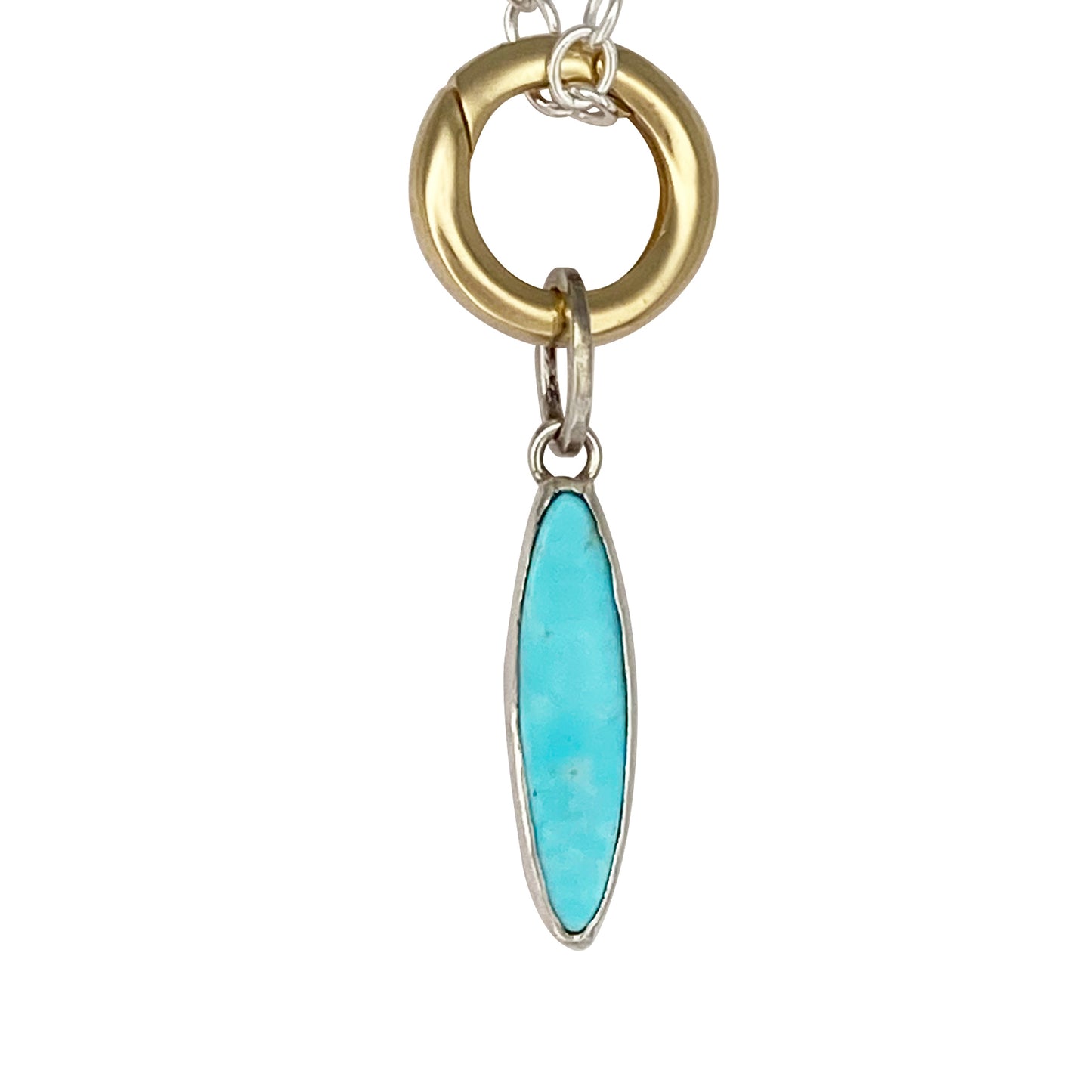 Oval Turquoise Charm