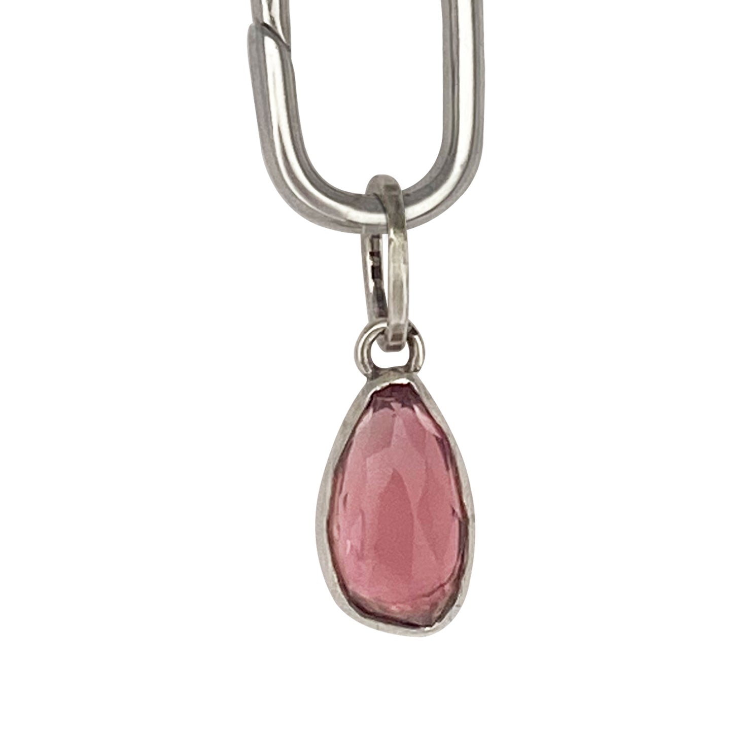 Pink Tourmaline Charm