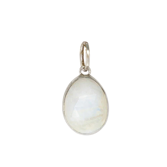 Oval Moostone Charm