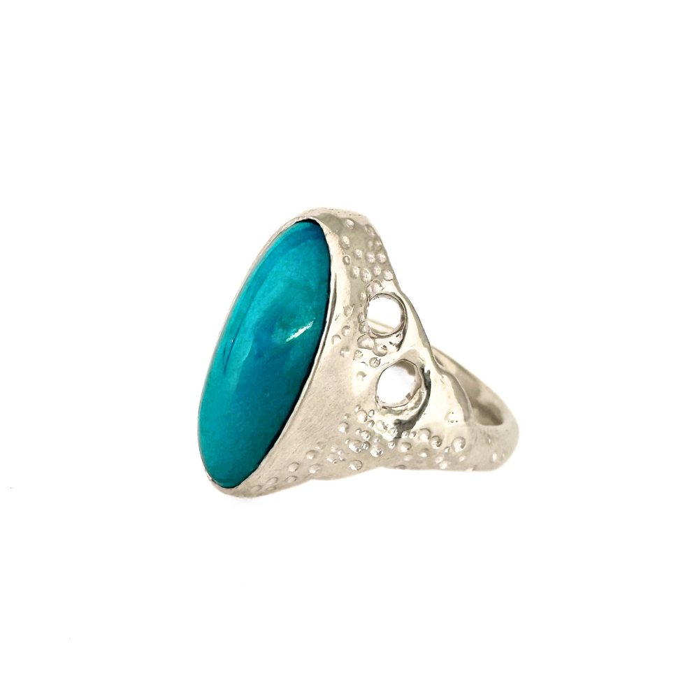 Long Coral Ring