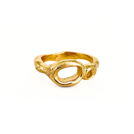 Open Coral Ring